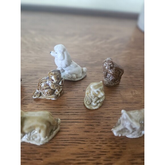 Vintage ROSE TEA Animal Lot Set Of 8 Poodle Rare - Picture 2 of 6